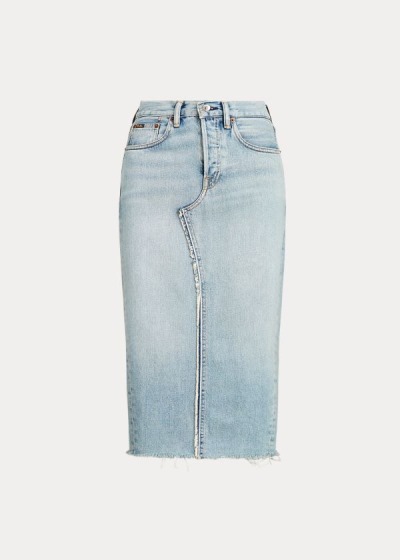 Women's Polo Ralph Lauren Denim Skirts | 943756TKZ